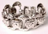 Engraved Metallic Bracelet 002989 - Wholesale Bracelets & Bangles