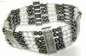 Magnetic Petite Bead Bracelet 003120 - Wholesale Bracelets & Bangles