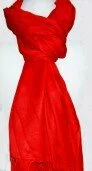 Red Pashmina 003631 - Wholesale Scarves & Pashminas
