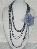 Pearl Necklace(Pewter) 003291